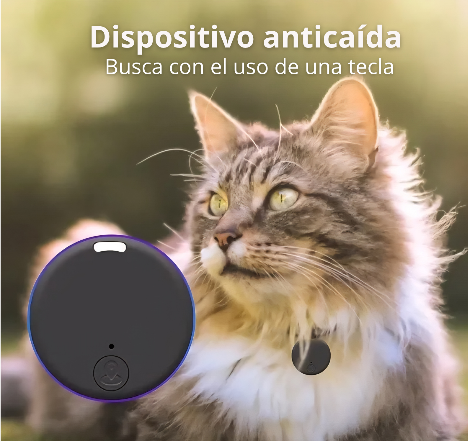 GPS - Localizador Inteligente Bluetooth para Llaves, Mascotas y Equipaje