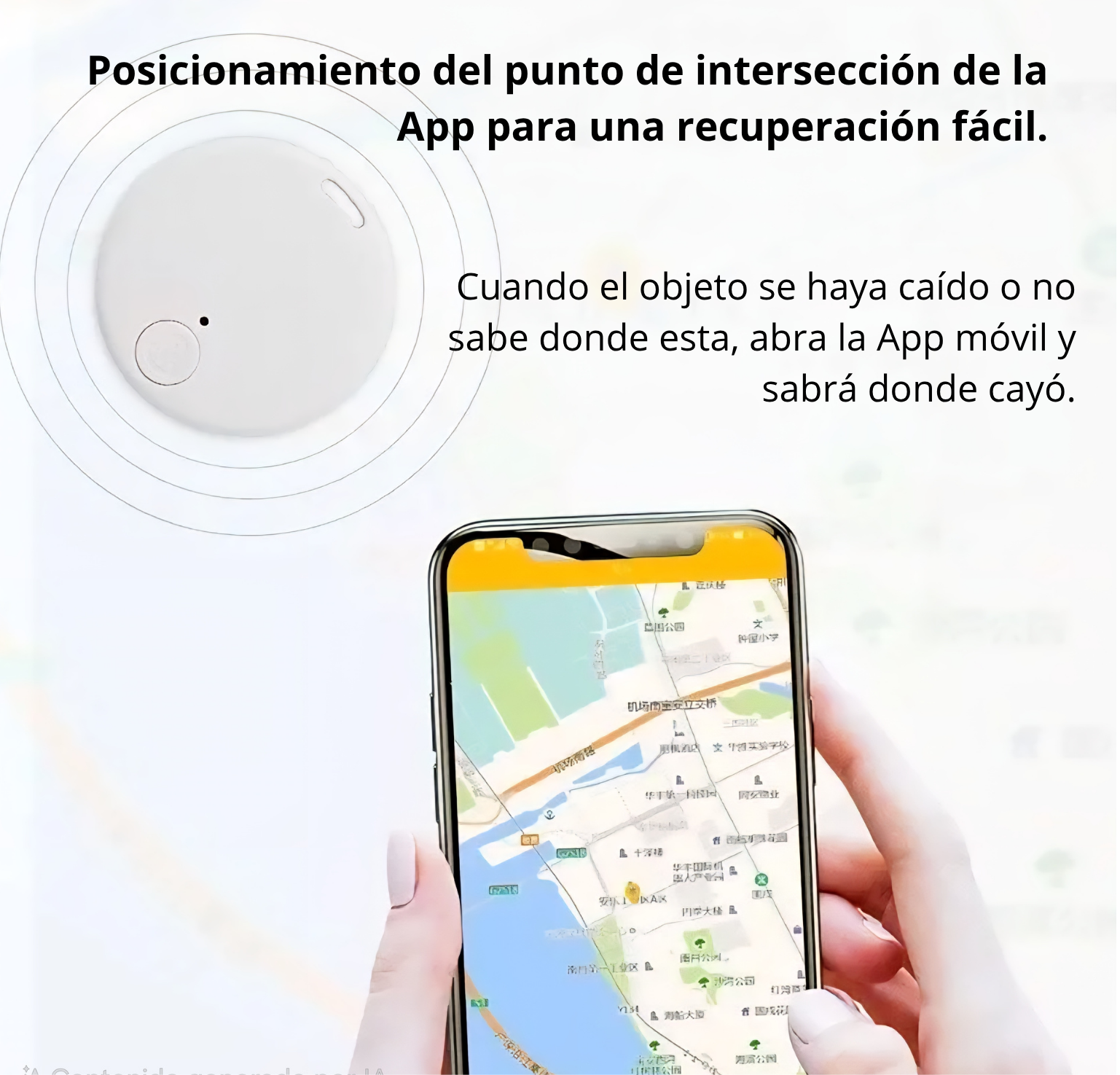 GPS - Localizador Inteligente Bluetooth para Llaves, Mascotas y Equipaje
