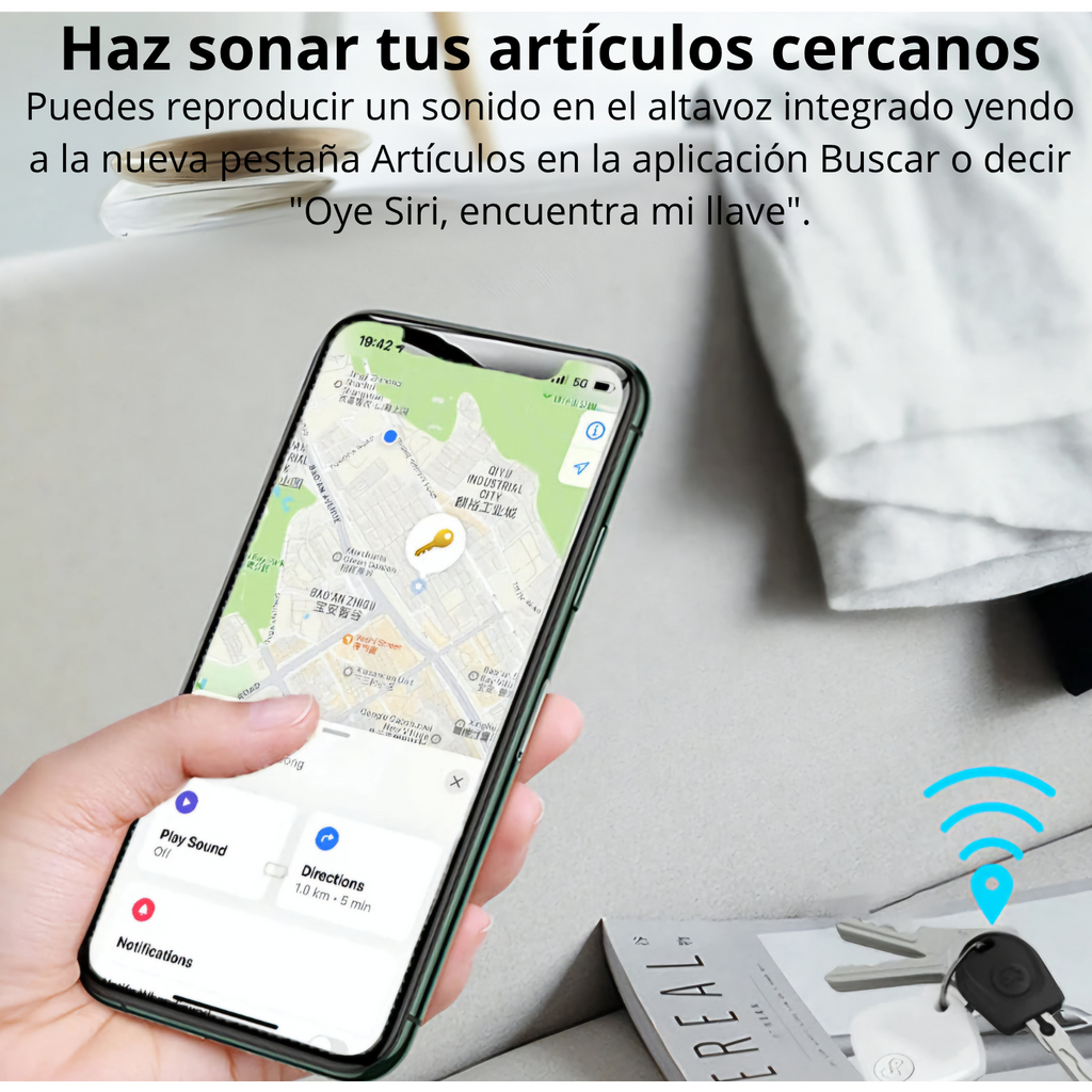 GPS - Localizador Mini para Apple "Find My" (iOS)