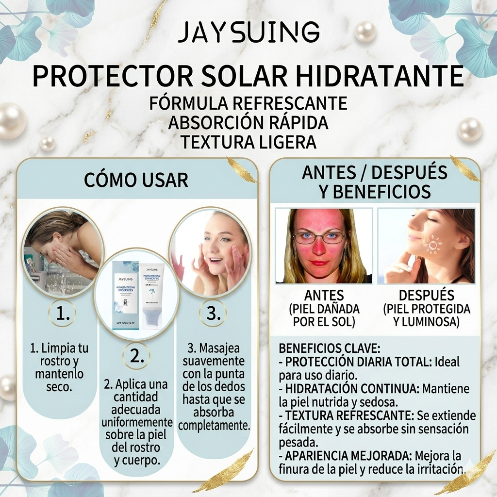 Protector Solar Centella SPF50+: Calma, Hidrata y Protege.