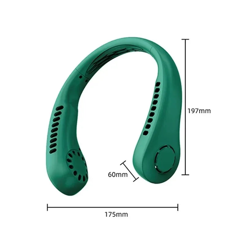 Ventilador de Cuello Portátil "Hands-Free" (Manos Libres) 🌬️🙌