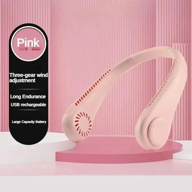 Ventilador de Cuello Portátil "Hands-Free" (Manos Libres) 🌬️🙌