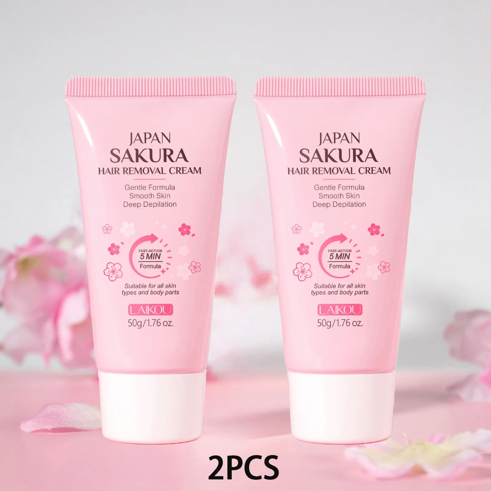 Crema Depilatoria LAIKOU: Piel Sedosa e Indolora en Minutos