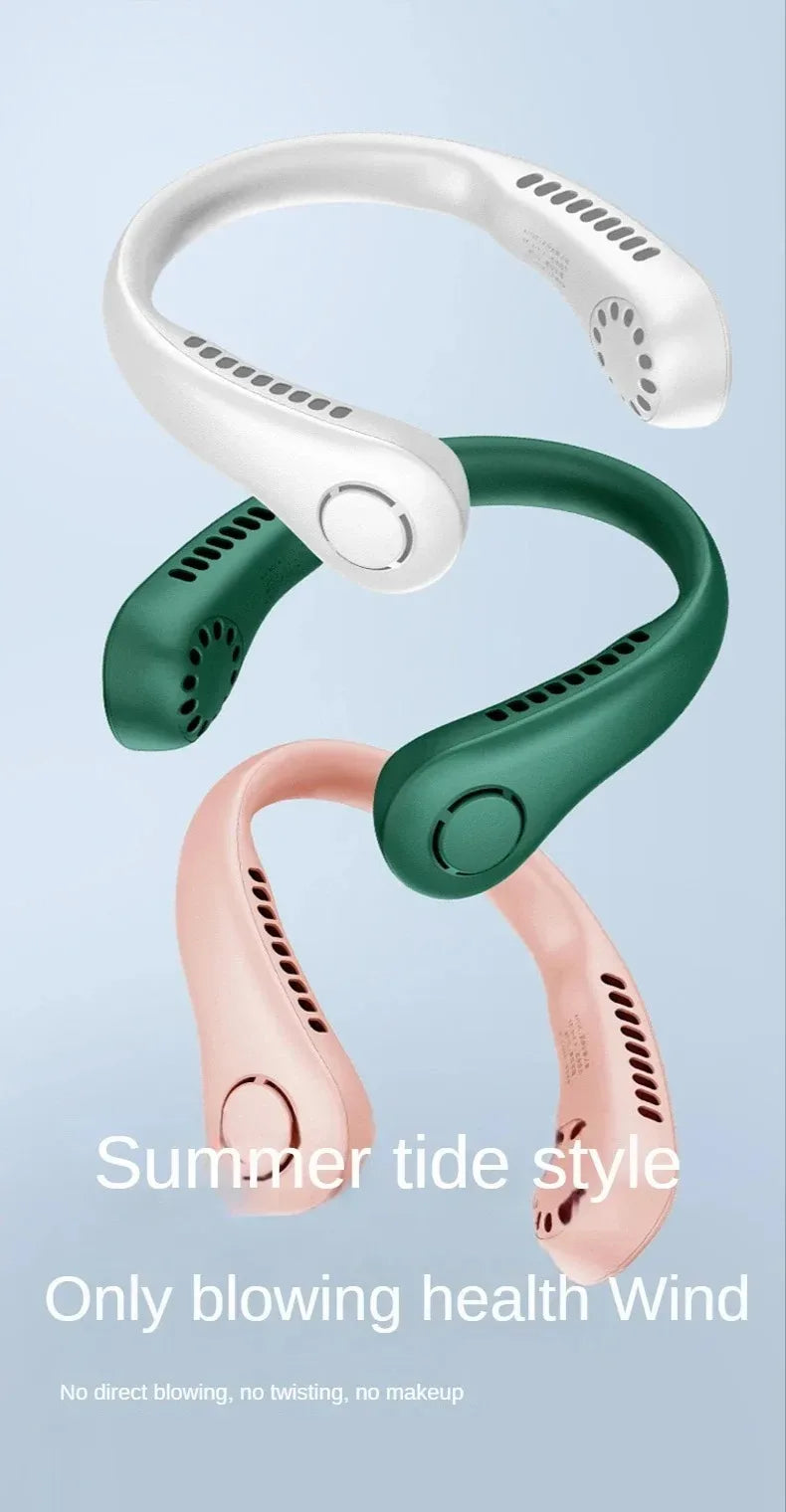 Ventilador de Cuello Portátil "Hands-Free" (Manos Libres) 🌬️🙌