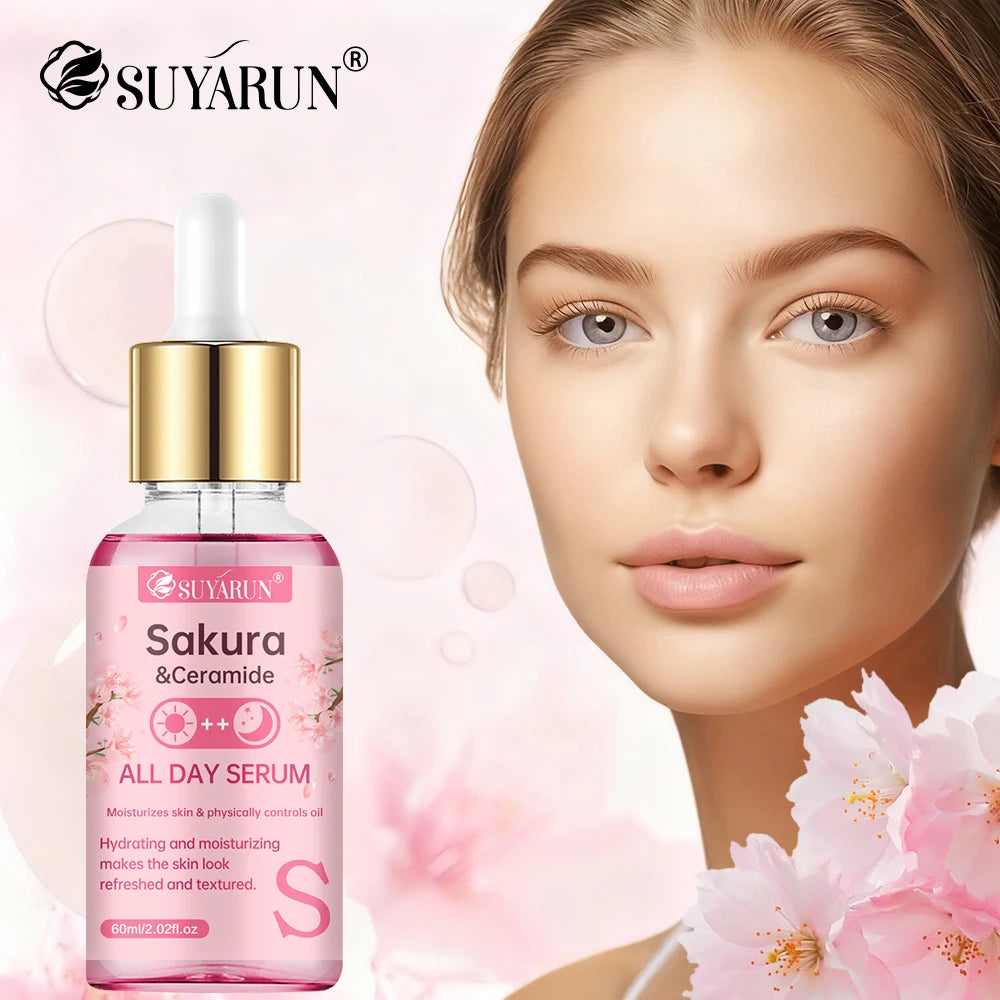 Suero de Sakura & Ceramidas: El Secreto para una Piel Radiante y Joven